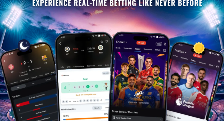 Betfair clone script – Free demo