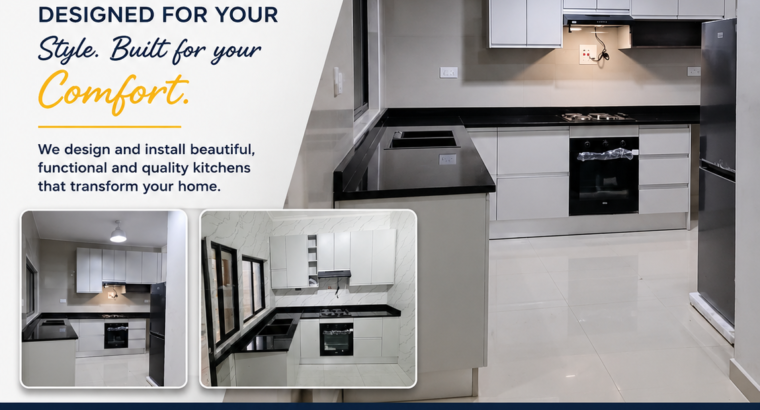 Carpentry services kitchen units