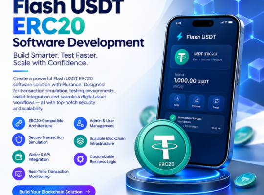 Flash usdt erc20 software development
