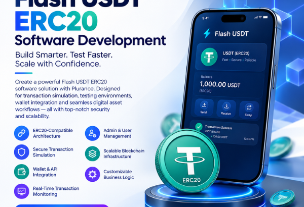 Flash usdt erc20 software development