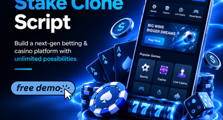 stake clone script – free demo